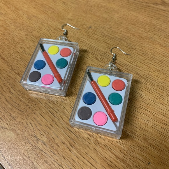 Jewelry - Paint Palette Earrings